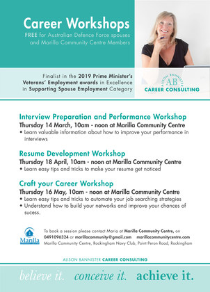Marilla's Employment Workshops