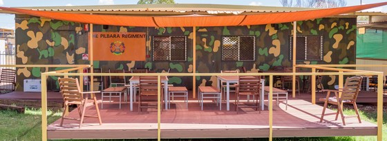 William Lynas Patio opening