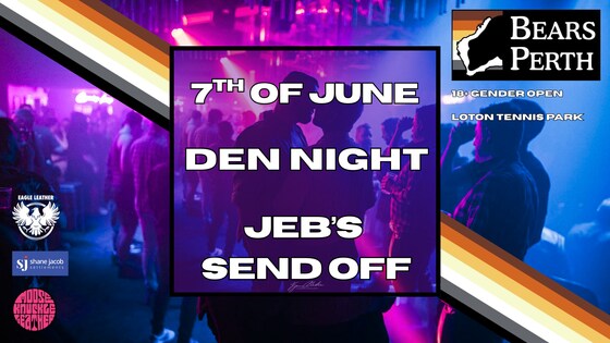 FIRST Saturday Den Night - Jeb's Send Off