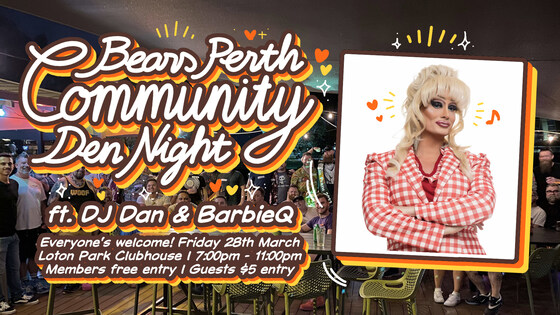 Community Den Night with BarbieQ & DJ Dan