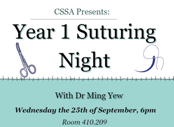 CSSA Y1 Suturing Evening