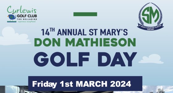 Don Mathieson Golf Day 2024