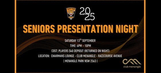 2025 Seniors Presentation