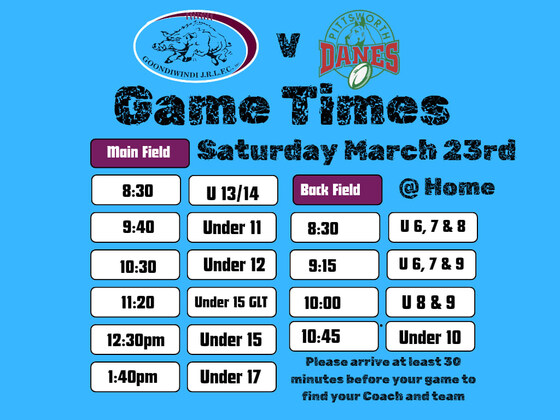 Trial Match (against Pittsworth)