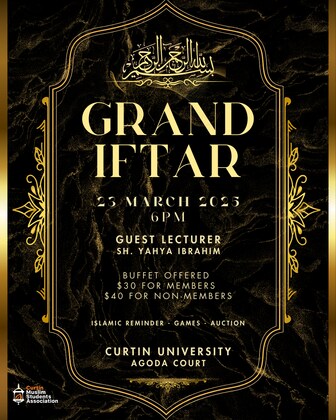 Curtin Grand Iftar 2025