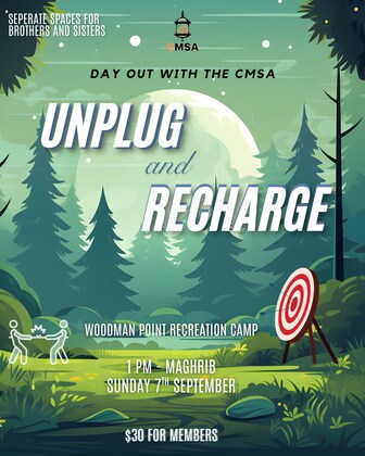 Unplug and Recharge, CMSA day camp