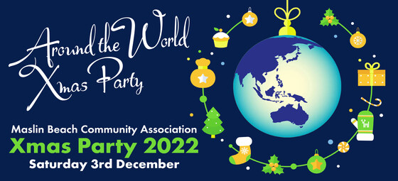 Around the world Xmas party