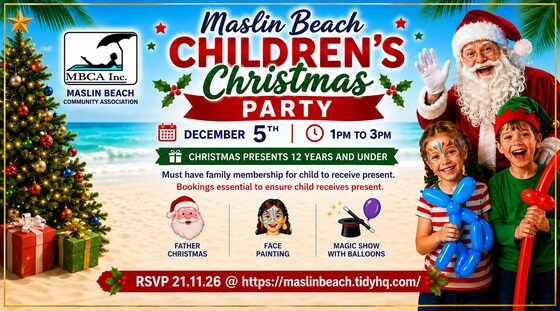 Maslin Beach Children’s Christmas Party