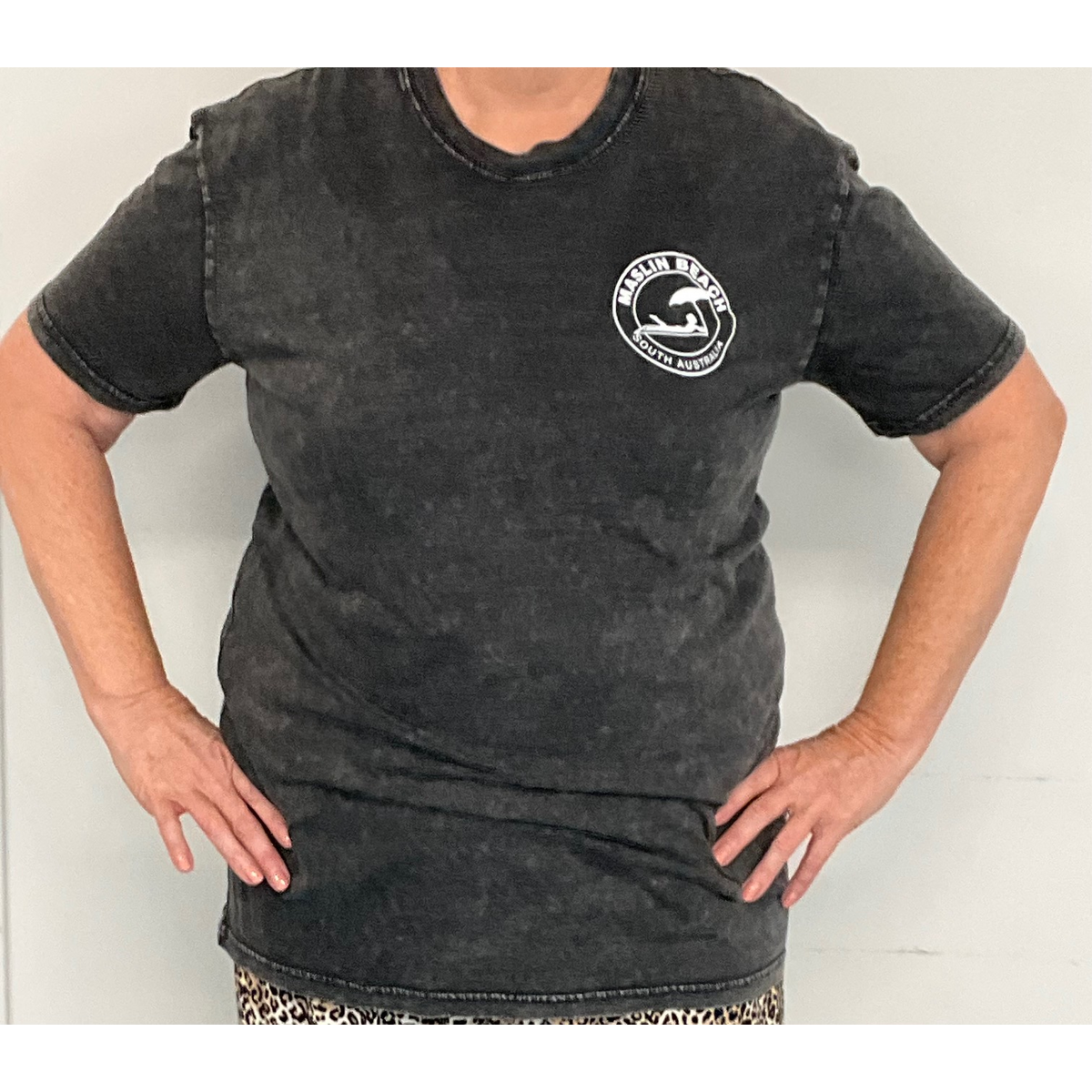 Maslin Beach Stone Wash adult T- Shirts