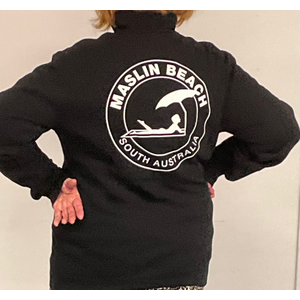 Maslin Beach half Zip Hoodies image 2