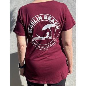 Maslin Benach Women's Mali T-Shirt- with curved bottom  image 2