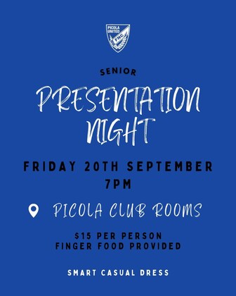PUFNC Senior Presentation Night