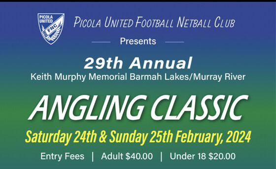 ‘Keith Murphy Memorial’ Barmah Lakes Angling Classic