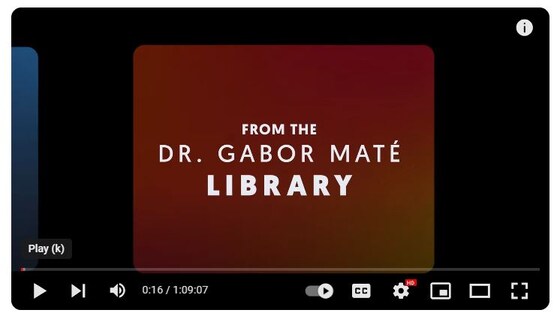 Dr Gabor Mate Perth lecture at the Convention Center