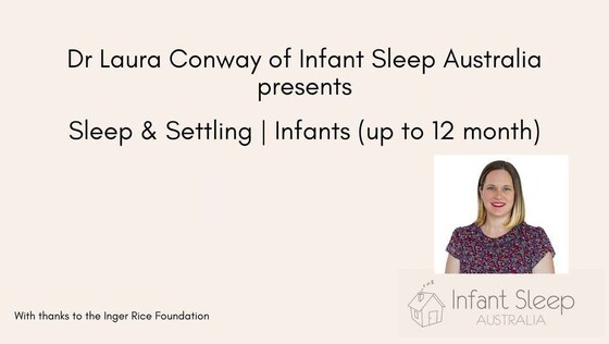 Online Webinar: Sleeping & Settling Babies (0-12 months)