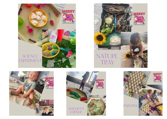 September Messy Playgroup with Maggie Moo