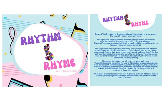Rhythm and Rhyme with Miss Kelsie September Playgroup