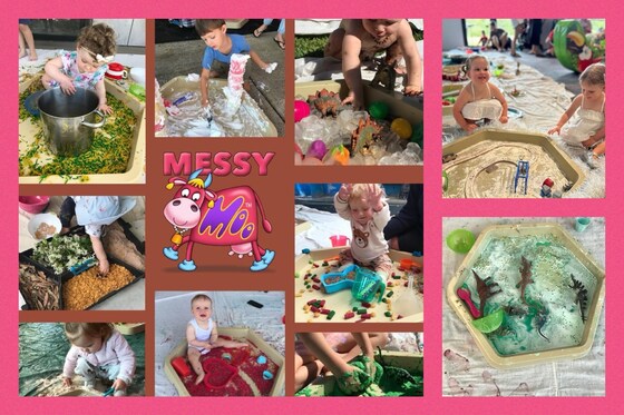 Maggie Moo Messy Play June Playgroup 
