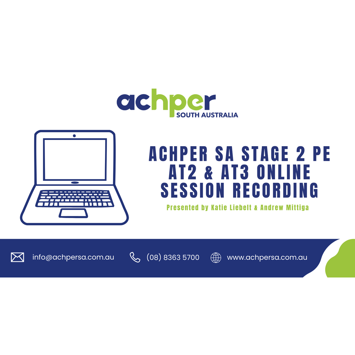 Copy of ACHPER SA Stage 2 PE AT2 & AT3 online session Recording