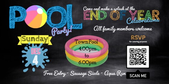 2022 End of Year - Gymnastics Pool Party