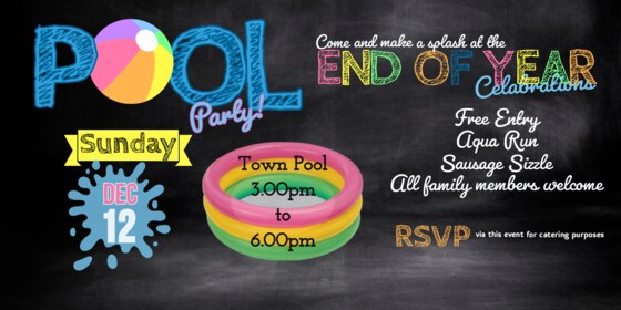 End of Year - Gymnastics Pool Party