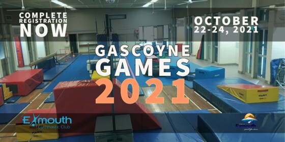 REGISTRATIONS for Gascoyne Games 2021