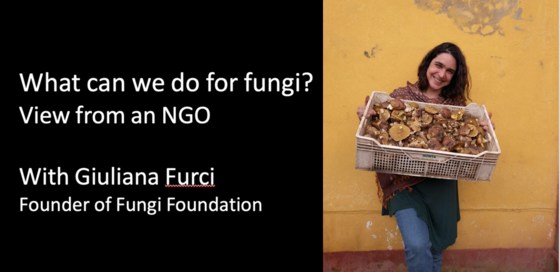 What can we do for fungi? View from an NGO. (online)