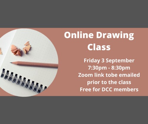 Online Drawing Class - September 2021