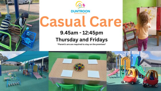 Casual Care: Week 6 - 7th and 8th March