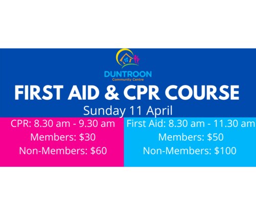 First Aid and CPR - April 2021