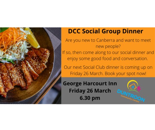 DCC Social Group Dinner - March