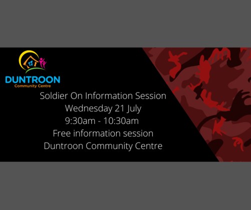 Soldier On Information Session