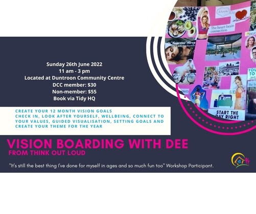 Vision Boarding with Dee from Think Out Loud- Non Member ticket