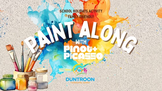 School Holidays: Paint along