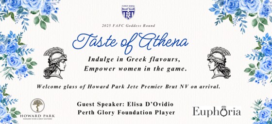 Taste of Athena - 2025 FAFC Goddess Round
