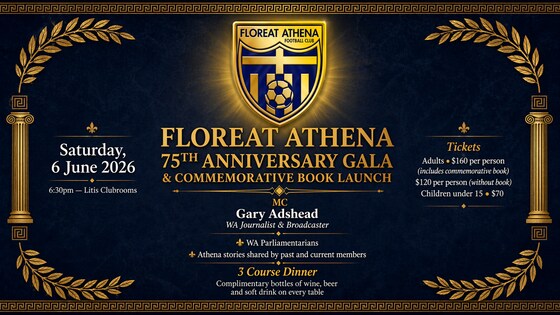Floreat Athena 75th Anniversary Gala and Commemorative Book Launch