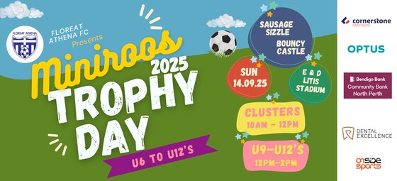 MiniRoos 2025 Season Trophy Day (U6-U12s)