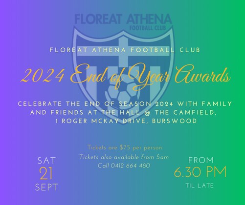 2024 End of Year Awards