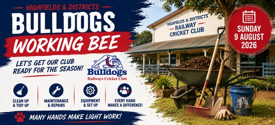 🛠️ Bulldogs Working Bee
