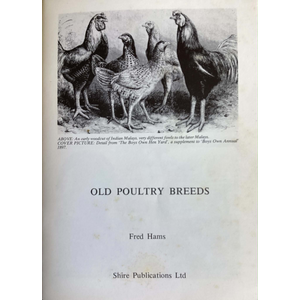 Old Poultry Breeds by Fred Hams. Preloved book. SHIPS TO AUSTRALIA ONLY image 2