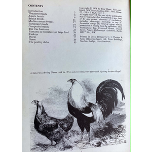 Old Poultry Breeds by Fred Hams. Preloved book. SHIPS TO AUSTRALIA ONLY image 3