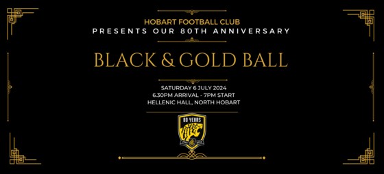 80th Anniversary Black and Gold Ball