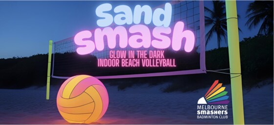 SandSmash 2025 - Glow in the Dark Indoor Beach Volleyball