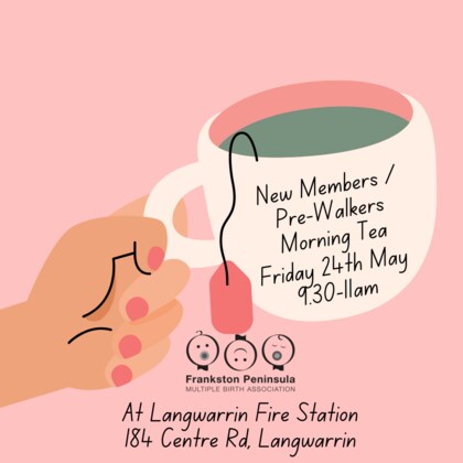 New Members / Pre-Walkers Morning Tea