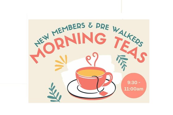 New Member & Pre Walkers Morning Tea - Nov 28