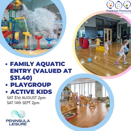 Free Family Pool Entry, Playgroup & Kids Active Class