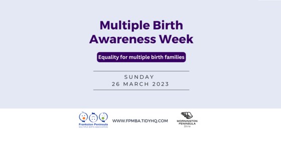 Multiple Birth Awareness Week (MBAW) & Easter Event