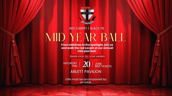 MFNC MID YEAR BALL 2026 Saturday 20th June
