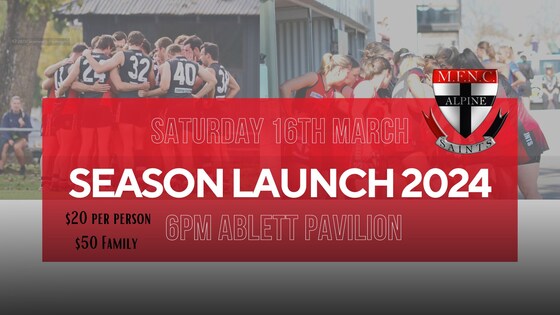 MFNC Season Launch 2024 - Saturday 16th March! Get your tickets now!! 