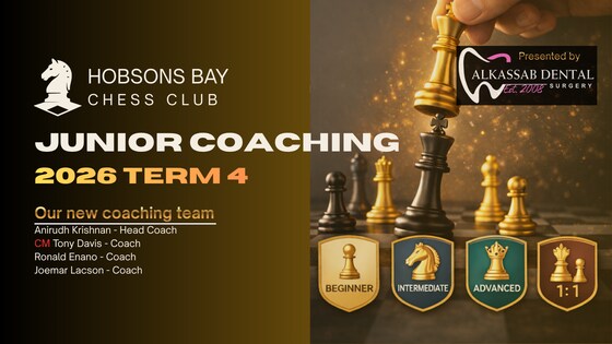 Hobsons Bay Junior Coaching 2026 Term 4